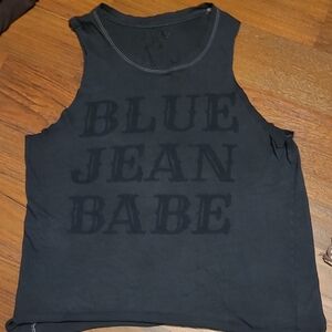 Lucky Brand Blue Tank Top